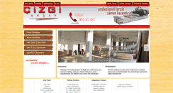 Desktop Screenshot of cizgiahsapmobilya.com